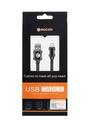 (4842) CABLE USB4 MOCOLO 1M DURABLE LIGHTNING CZARNY