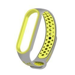  REPLACEMENT SILICONE Wristband XIAOMI MI BAND 5 DOTS GRAY-GREEN