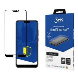 3MK HardGlass Max Honor 10 czarny/black, FullScreen Glass