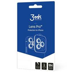 3MK LENS PROTECTION PRO IPHONE 15 PRO 6.1 "SILVER / SILVER PROTECTION ON THE CAMERA LENS WITH MOUNTING FRAME 1 PCS.