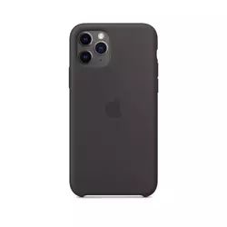 APPLE SILICONE CASE IPHONE 11 PRO BLACK WITHOUT PACKAGING