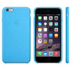 APPLE SILICONE CASE IPHONE 6/6S PLUS MGRH2ZM/A BLUE OPEN PACK