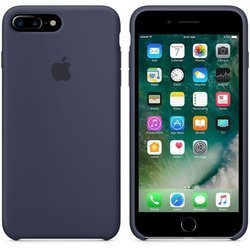 APPLE SILICONE CASE IPHONE 7 PLUS / 8 PLUS  MMQU2ZM/A MIDNIGHT BLUE OPEN PACKAGE