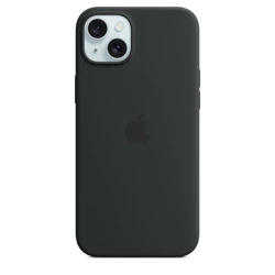 APPLE SILICONE CASE MT0J3ZM/A IPHONE 15 BLACK OPEN PACKAGE