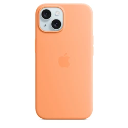 APPLE SILICONE CASE MT0W3ZM/A IPHONE 15 ORANGE SORBET WITHOUT PACKAGING