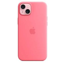 APPLE SILICONE CASE MWNE3ZM/A IPHONE 15 PLUS PINK WITHOUT PACKAGING