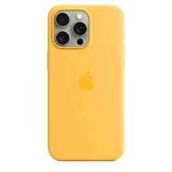 APPLE SILICONE CASE MWNP3ZM/A IPHONE 15 PRO MAX SUNSHINE WITHOUT PACKAGING