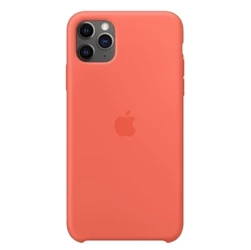 APPLE SILICONE CASE MX022ZM/A IPHONE 11 PRO MAX Clementine OPEN PACKAGING