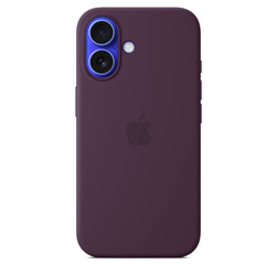 APPLE SILICONE CASE MYY43ZM/A IPHONE 16 PLUM OPEN PACKAGE