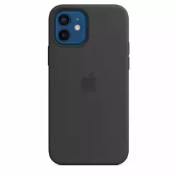 APPLE SILICONE MHL73ZM/A CASE IPHONE 12 / 12 PRO BLACK WITHOUT PACKAGING