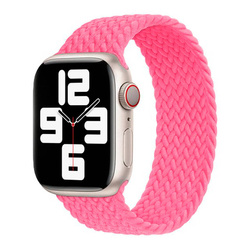 APPLE STRAP APPLE WATCH 3K439ZM/A BRAIDED SOLO LOOP 45MM SIZE 7 FLAMINGO ORIGINAL SEAL