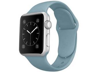 APPLE STRAP SILICONE APPLE WATCH STRAP 44MM NORTHERN BLUE WITHOUT PACKAGING