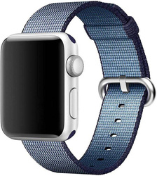 APPLE WOVEN NYLON APPLE WATCH MPW12ZM/A 38MM MIDNIGHT BLUE ORIGINAL SEAL