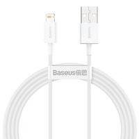 BASEUS SUPERIOR CABLE USB - LIGHTNING 2,4A 1,5 M WHITE (CALYS-B02)