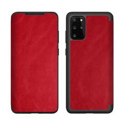 BELINE LEATHER BOOK SAMSUNG S20+ G985 RED / RED