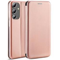 Beline Etui Book Magnetic Samsung A14 5G A146 różowo-złoty/rose gold