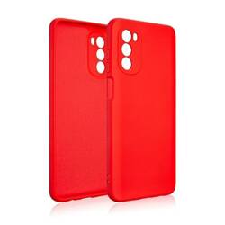 Beline Etui Silicone Motorola Moto G82 5G czerwony /red