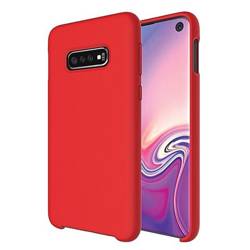 Beline Etui Silicone Samsung S10 Plus czerwony/red