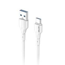 Beline Kabel 25W USB-A/USB-C 1m           biały/white BLNCWC01