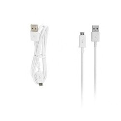 CABLE MICRO USB  WHITE