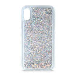 CASE LIQUID GLITTER TPU IPHONE 6 / 6S SILVER