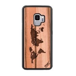 CASE WOODEN SMARTWOODS WORLD MAP XIAOMI MI 9