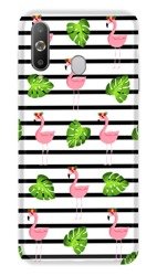 CASEGADGET CASE OVERPRINT FLAMINGOS AND LEAVES SAMSUNG GALAXY A60