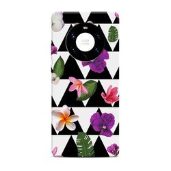 CASEGADGET CASE OVERPRINT FLOWERS IN TRIANGLES HUAWEI MATE 40 PRO