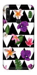 CASEGADGET CASE OVERPRINT FLOWERS IN TRIANGLES HUAWEI Y6P