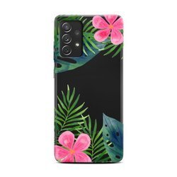 CASEGADGET CASE OVERPRINT LEAVES AND FLOWERS SAMSUNG GALAXY A72 / A72 5G