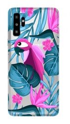 CASEGADGET CASE OVERPRINT PARROT AND FLOWERS SAMSUNG GALAXY NOTE 10