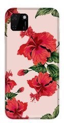 CASEGADGET CASE OVERPRINT RED POPPIES HUAWEI Y5P
