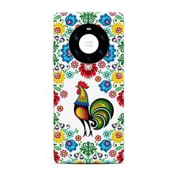 CASEGADGET CASE OVERPRINT ROOSTER WHITE HUAWEI MATE 40 PRO