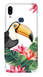 CASEGADGET CASE OVERPRINT TOUCAN AND LEAVES SAMSUNG GALAXY A10S