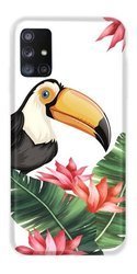 CASEGADGET CASE OVERPRINT TOUCAN AND LEAVES SAMSUNG GALAXY A71 5G
