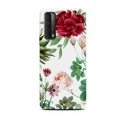 CASEGADGET OVERPRINT RED ROSE AND LEAVES HUAWEI P SMART 2021
