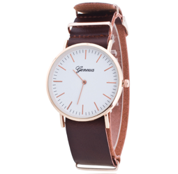 CLASSIC WATCH BROWN PERFECT GIFT (3)