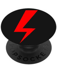 Custom lightning popsockets black