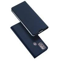 DUX DUCIS Skin Pro Bookcase type case for Lenovo Moto G30 / Moto G10 blue