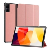 Dux Ducis Domo eco-leather case with stand for Xiaomi Redmi Pad SE 11&#39;&#39; - pink