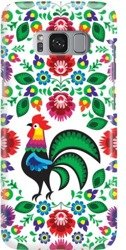 FUNNY CASE OVERPRINT ROOSTER WHITE SAMSUNG GALAXY S8