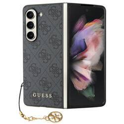 GUESS GUHAHCZFD5GF4GGR F946 WITH FOLD5 GRAY/GRAY HARDCASE 4G CHARMS COLLECTION