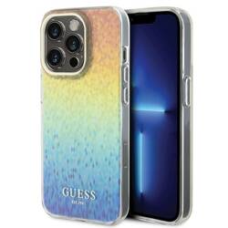 GUESS GUHCP14LHDECMI IPHONE 14 PRO 6.1 "MULTI -COLORED HARDCASE IML FACETED MIRROR DISCO IRIDESCENT