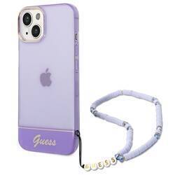 GUESS GUHCP14SHGCOHU IPHONE 14/15/13 6.1 "PURPLE / PURPLE HARDCASE TRANSLUENT PEARL STAP