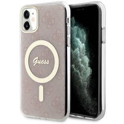 GUESS GUHMN61H4STP IPHONE 11 6.1 "PINK/PINK HARDCASE 4G MAGSAFE