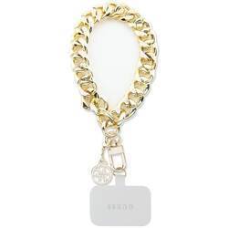 GUESS GUUCBMC4MD UNIVERSAL BIG HAND STRAP ZŁOTY/GOLD 4G CHARM