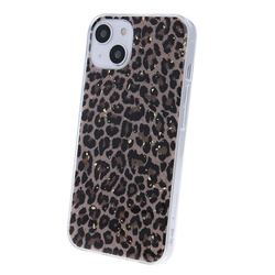 Gold Glam overlay for samsung galaxy m53 5g leopard leopard