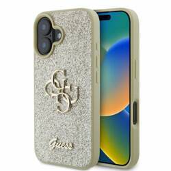 Guess GUHCP16SHG4SGD iPhone 16 6,1" złoty/gold HC Fixed Glitter Big 4G