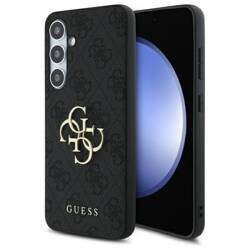 Guess GUHCS24FE4GMGGR S24 FE S721         szary/grey hardcase 4G Big Metal Logo