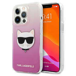KARL LAGERFELD KLHCP13XCTRP IPHONE 13 PRO MAX 6.7 "HARDCASE PINK/PINK CHUPETTE HEAD